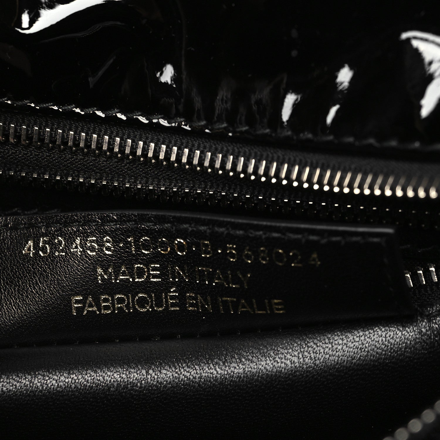 Balenciaga Patent XS Bazar Shopper Tote Black 7 of 10