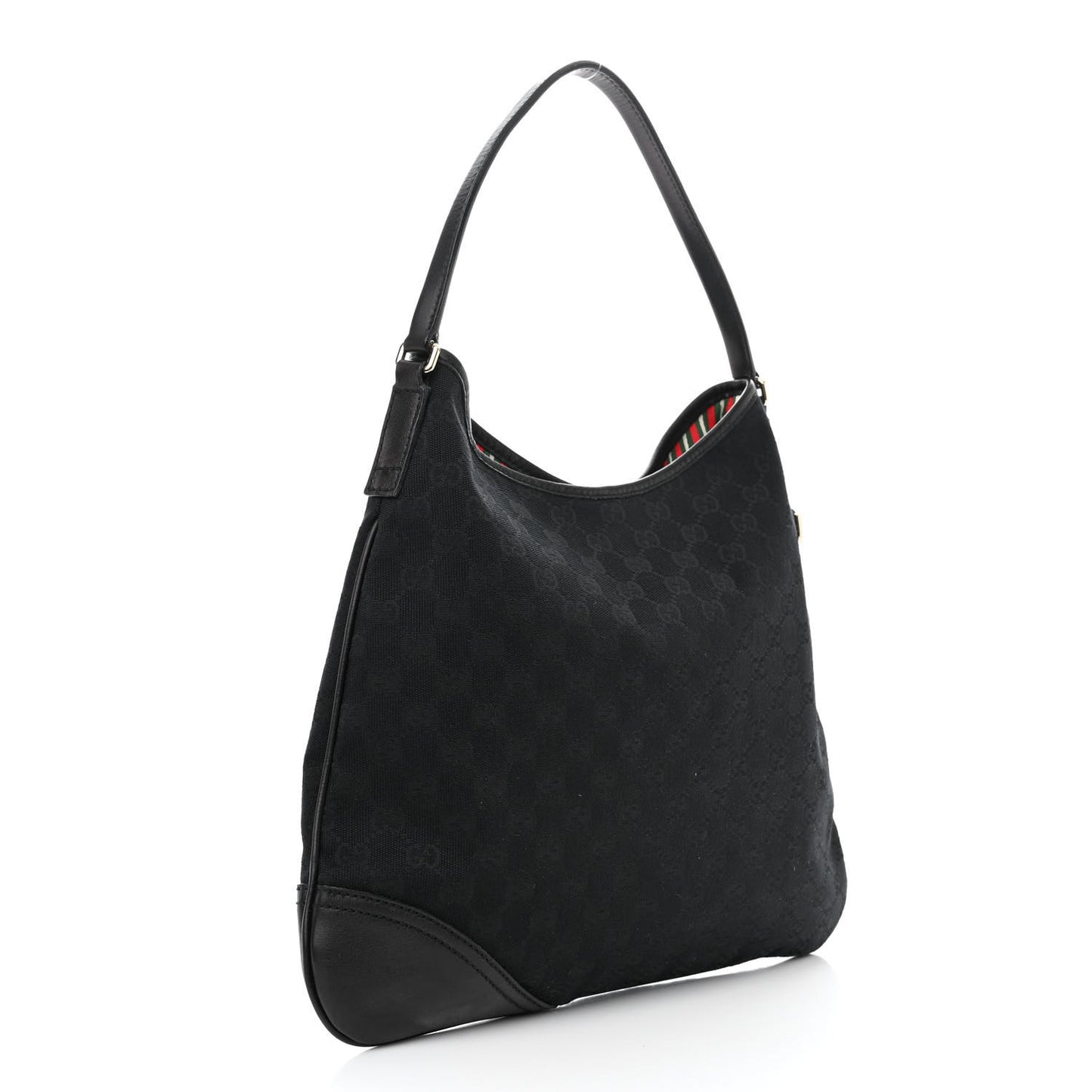 Monogram Medium New Britt Hobo Black