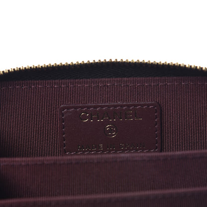 Chanel Caviar Quilted Zip Coin Purse Black 6 of 8