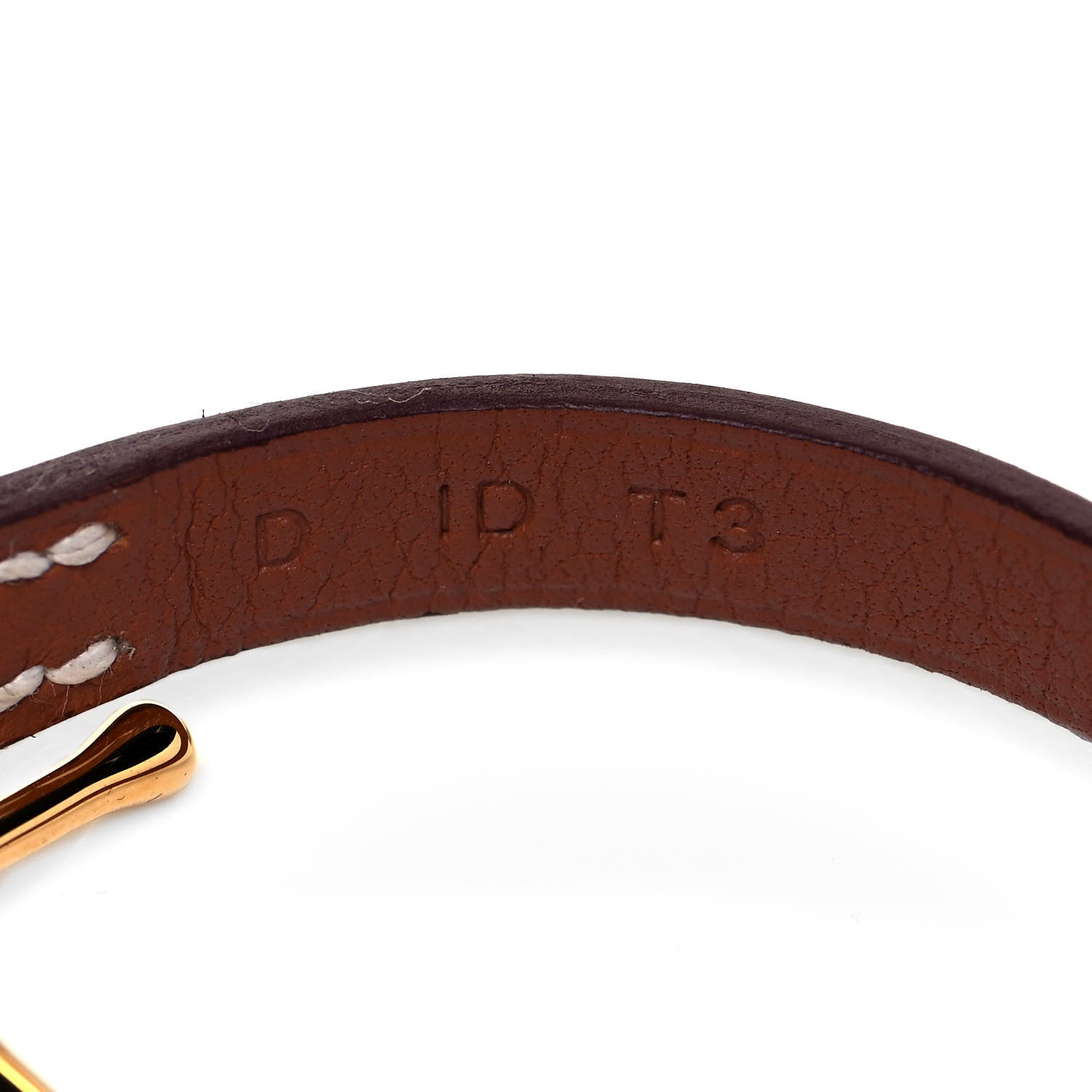 Hermes Swift Mors Bracelet D3 Gold 4 of 4