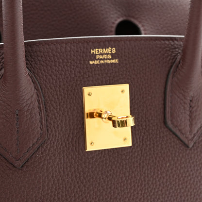 Hermes Togo Birkin 30 Bordeaux 6 of 10