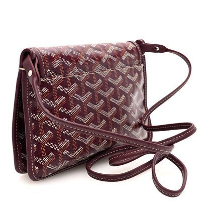 Goyard Goyardine Plumet Wallet Clutch Burgundy 3 of 11