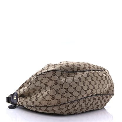 Gucci Monogram Medium Sukey Hobo Dark Brown 4 of 13