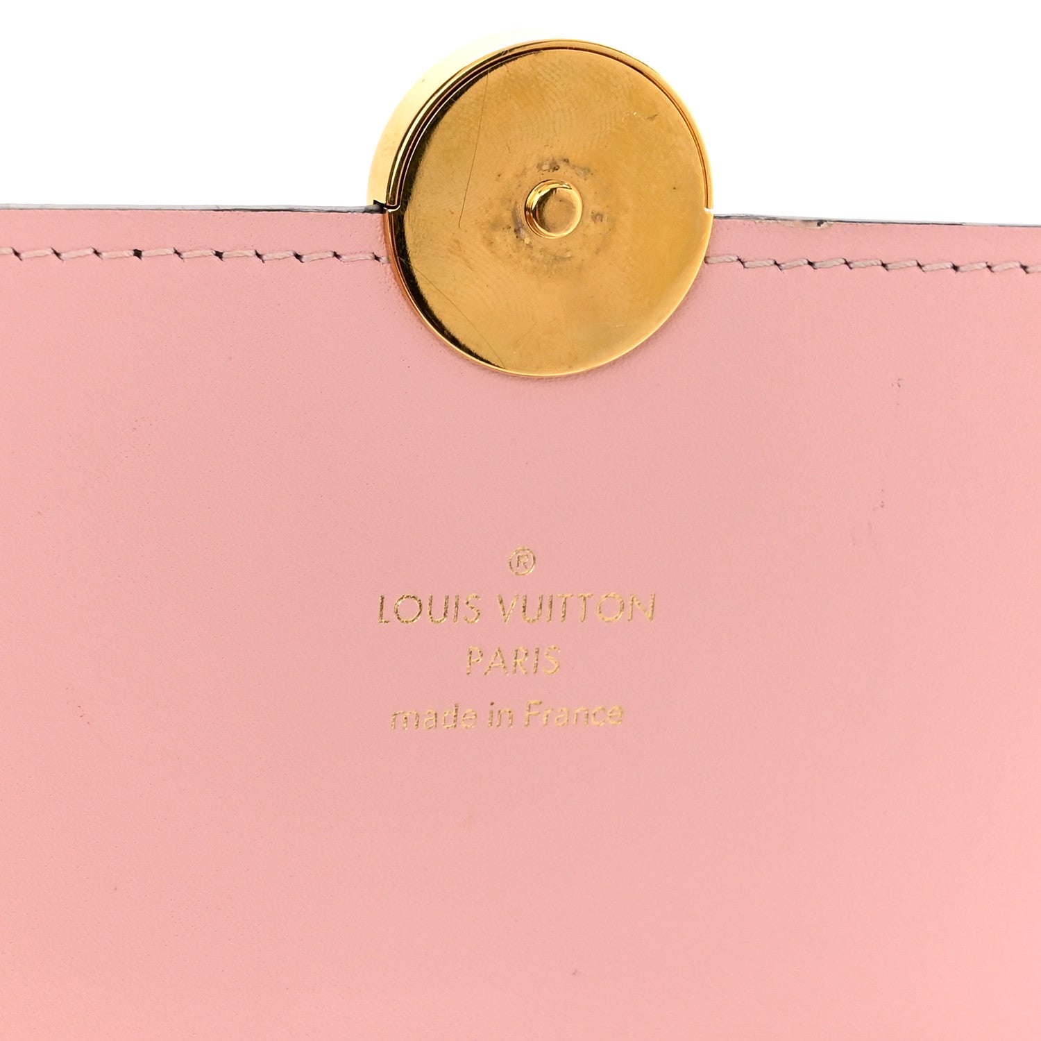 Louis Vuitton Monogram Flore Chain Wallet Rose Ballerine 5 of 9