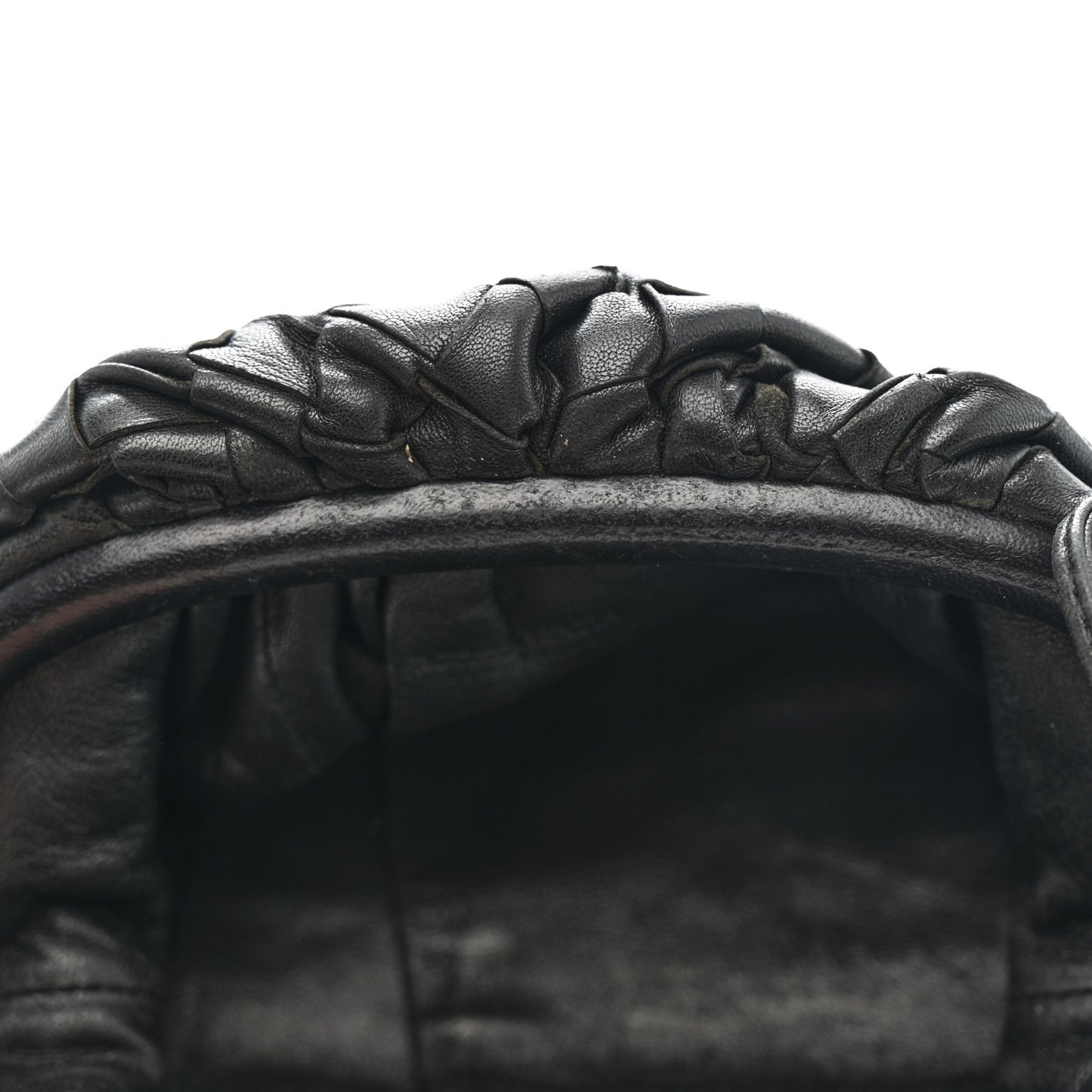 Nappa Intrecciato The Mini Pouch Black