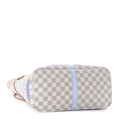 Louis Vuitton Damier Azur Summer Trunks Neo Neverfull MM 5 of 11