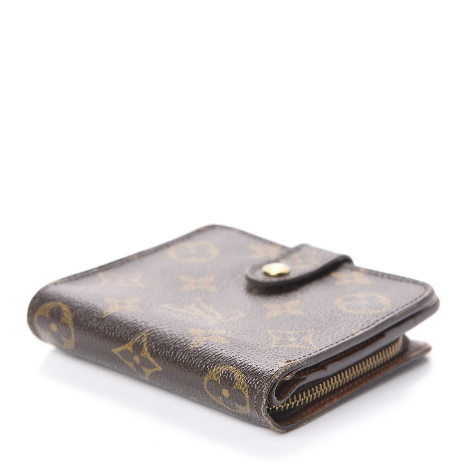 Louis Vuitton Monogram Compact Zippe Zipped Wallet 4 of 9