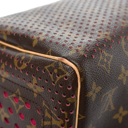 Louis Vuitton Monogram Perforated Speedy 30 Fuchsia 9 of 11