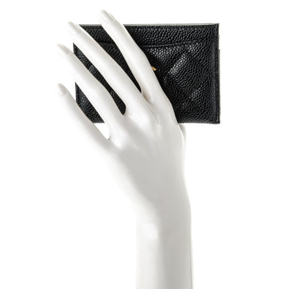 Chanel Caviar Quilted Card Holder Black 2 of 8