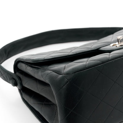 Chanel Lambskin Quilted Medium Double Sided Flap Black 13 of 13