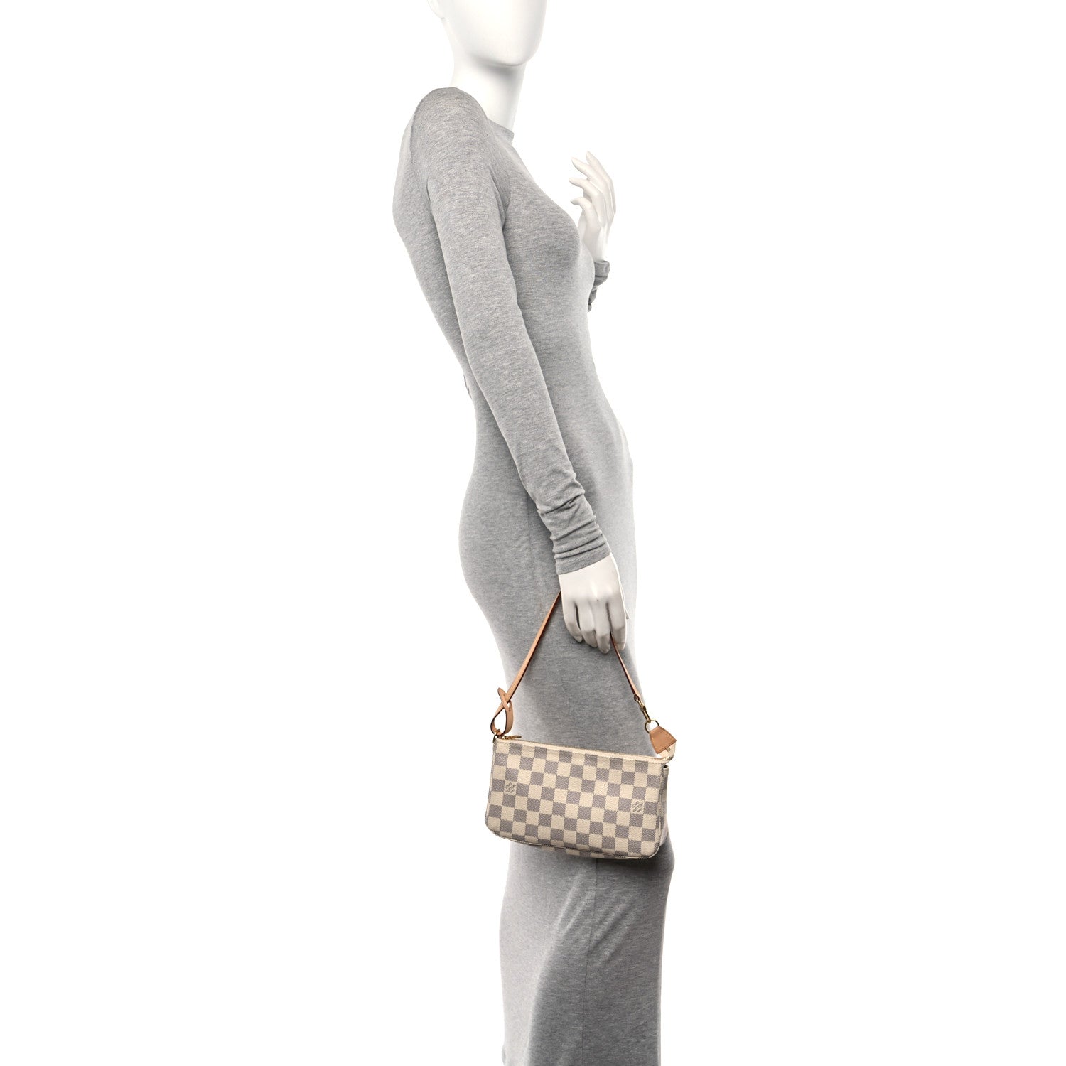 Louis Vuitton Damier Azur Pochette Accessories NM 2 of 10