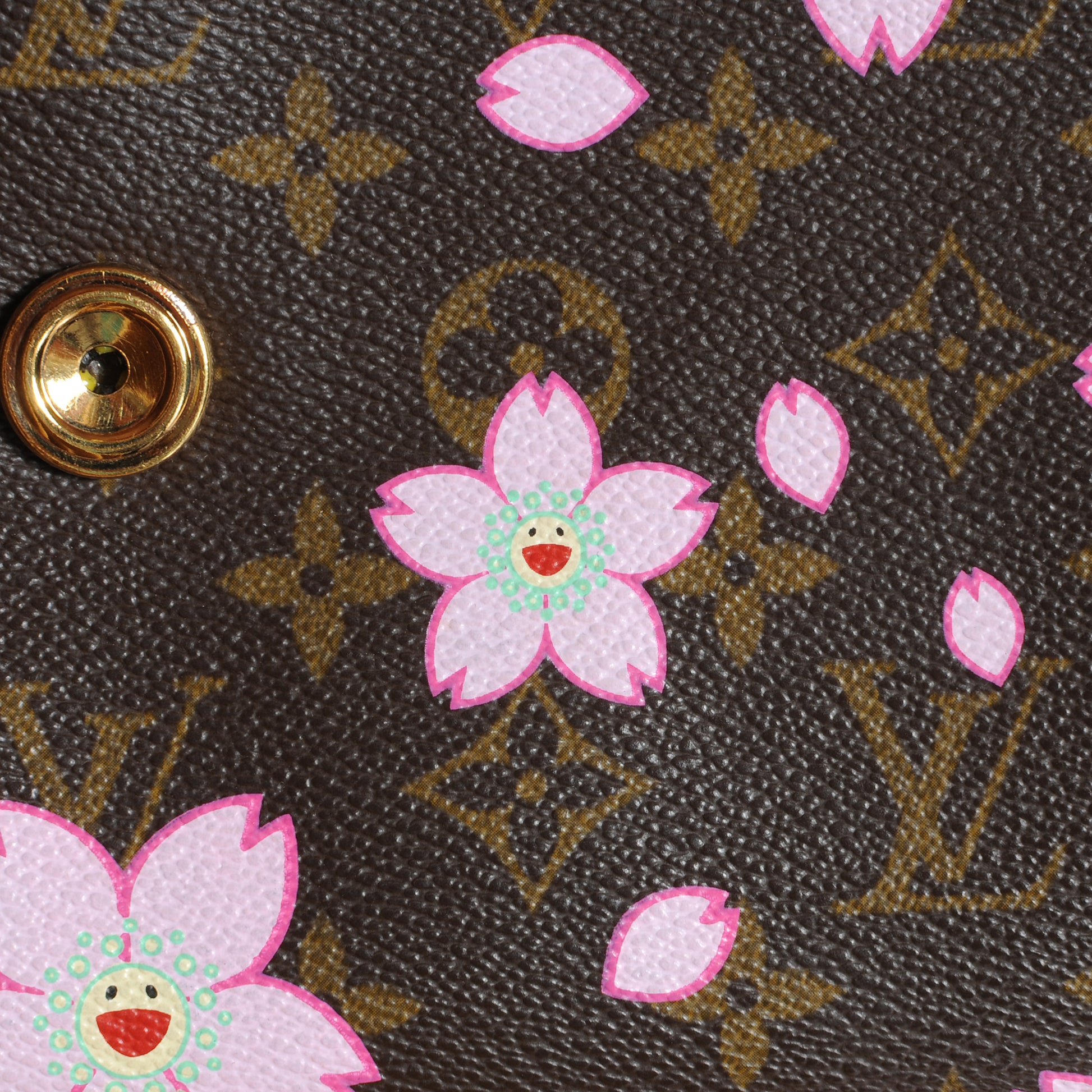 Louis Vuitton Monogram Cherry Blossom Sac Retro Bag Brown 5 of 9