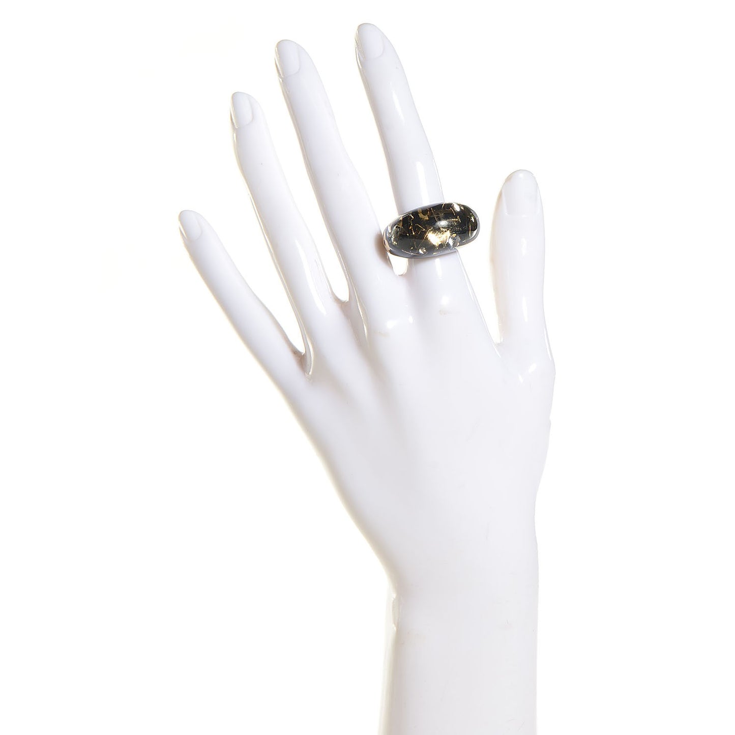 Inclusion Ring S Black 5.5