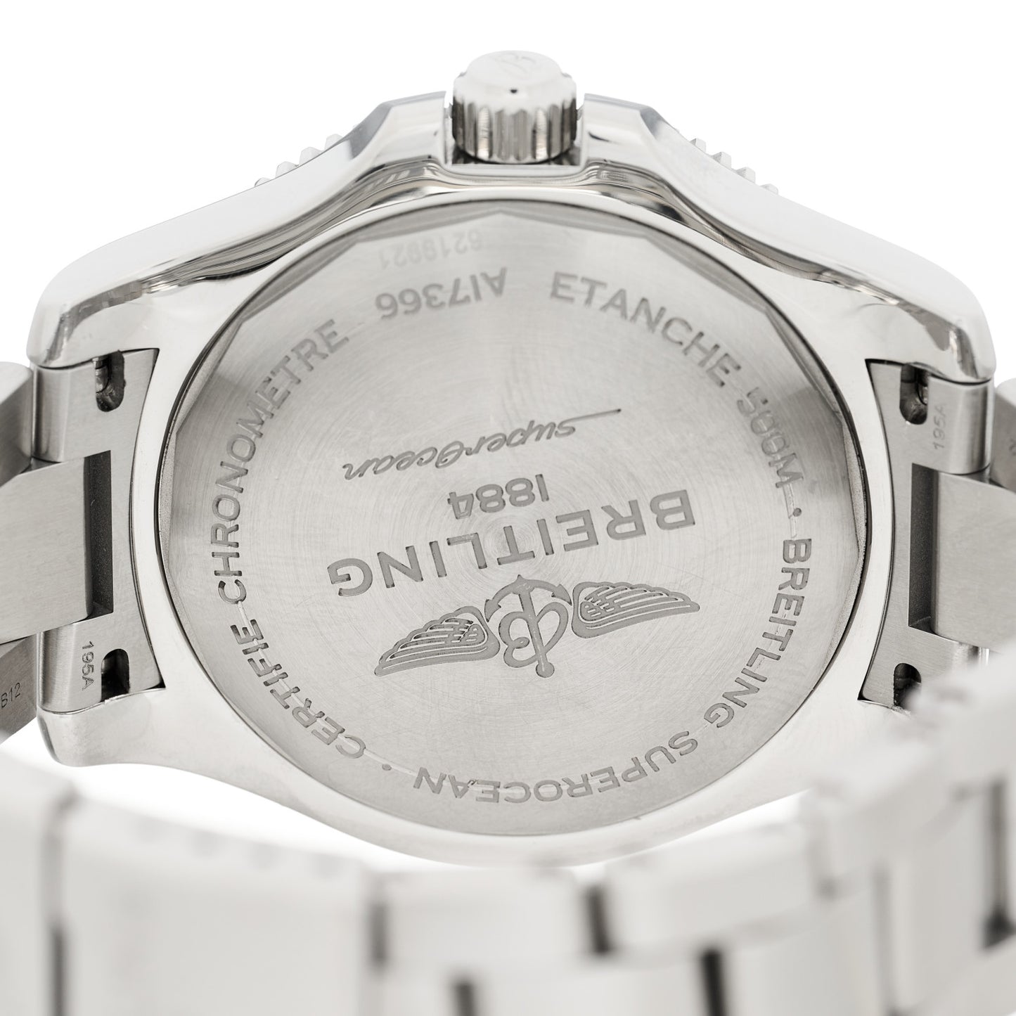 Stainless Steel 42mm Superocean Automatic Watch A17366