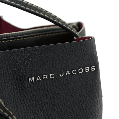 Marc Jacobs Grained Calfskin Grind Shopper Tote Black 12 of 16