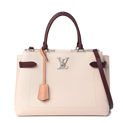 Louis Vuitton Calfskin Lockme Day Rose Silk Quartz Calla 1 of 10