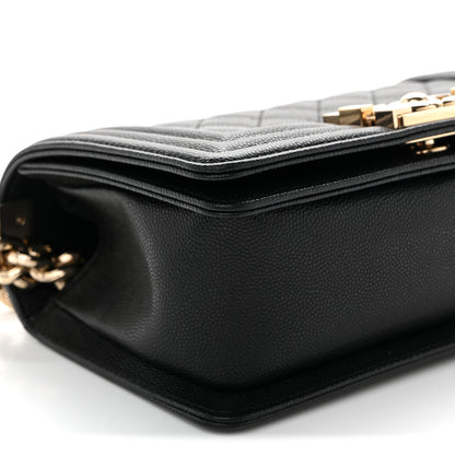 Chanel Caviar Quilted Small Boy Flap Black 9 of 10