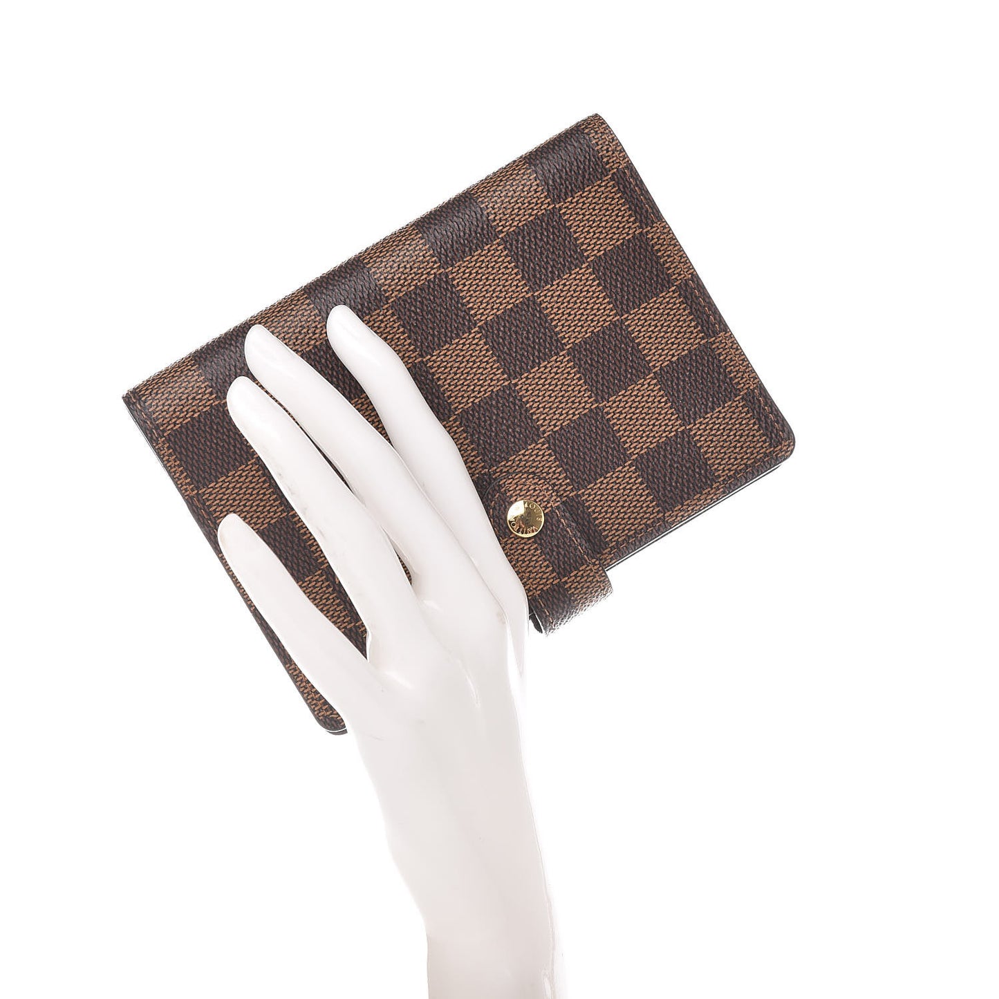 Damier Ebene Small Ring Agenda Cover