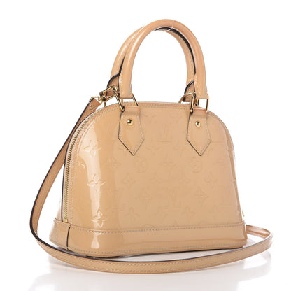 Louis Vuitton Vernis Alma BB Dune 3 of 9