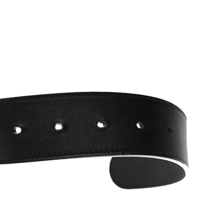 Gucci Calfskin Double G 40mm Belt 80 32 Black 5 of 6
