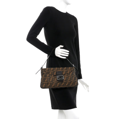 Fendi Zucca Baguette Tobacco Dark Brown 2 of 10