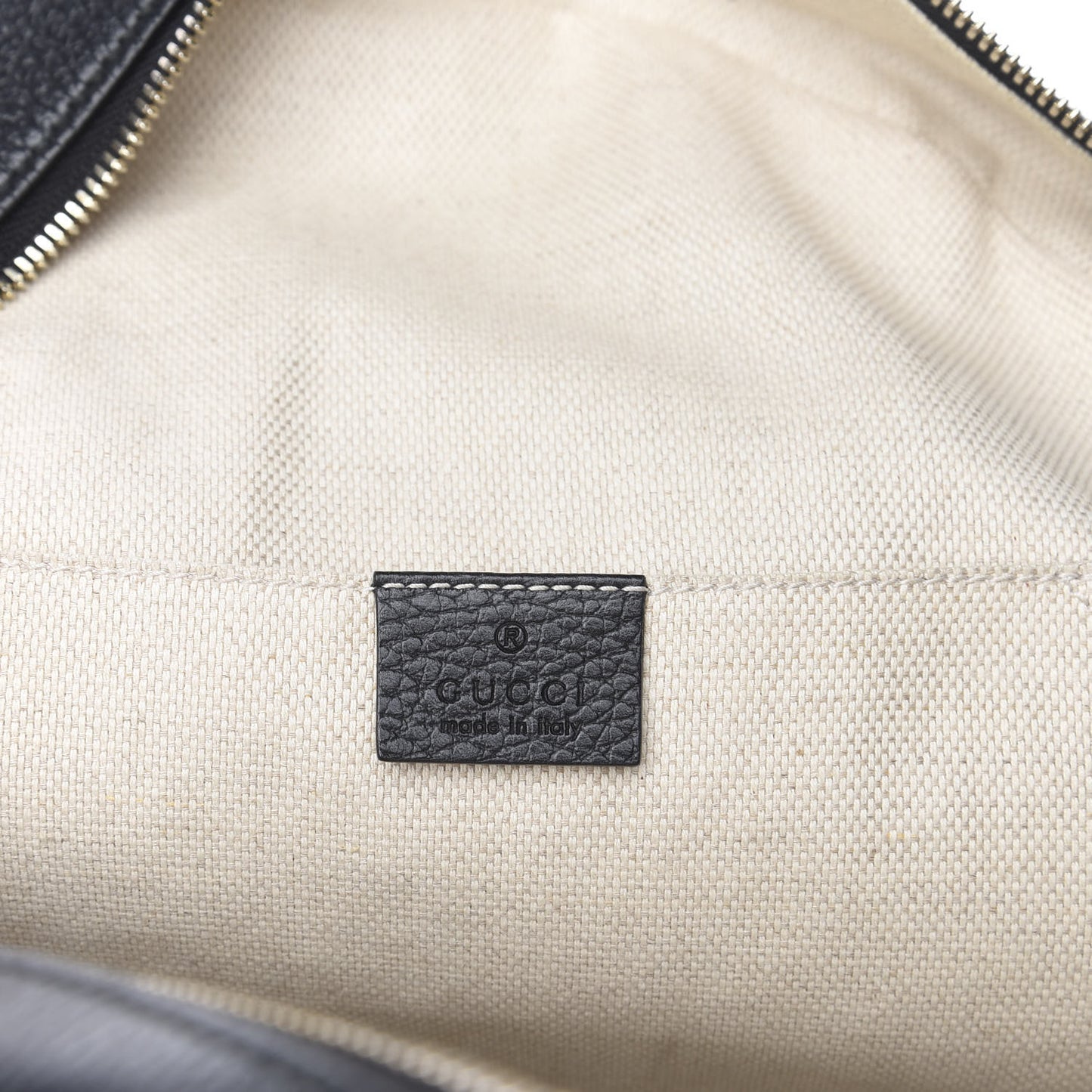 Pebbled Calfskin Soho Chain Backpack Black