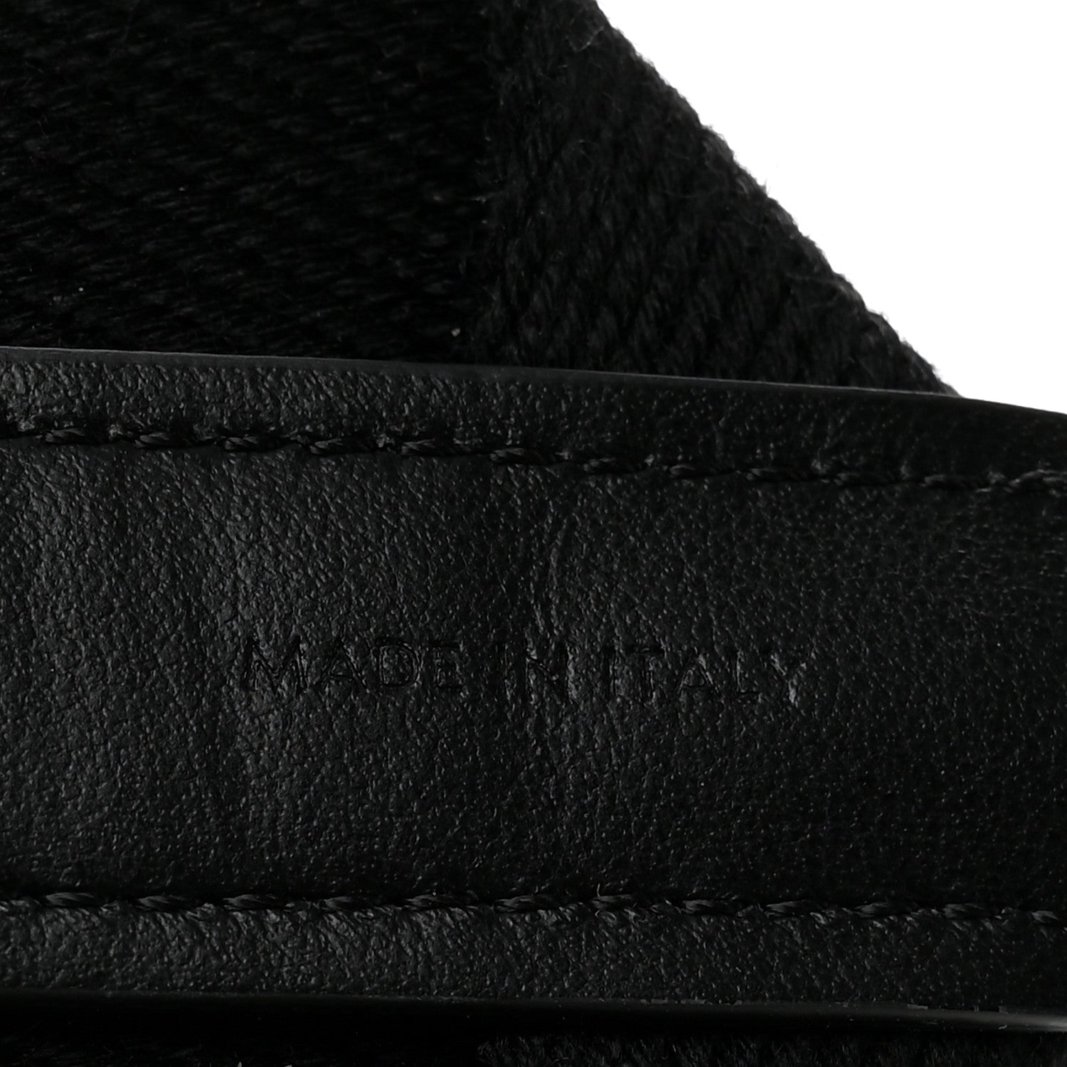 Celine Canvas Strap Black 6 of 6