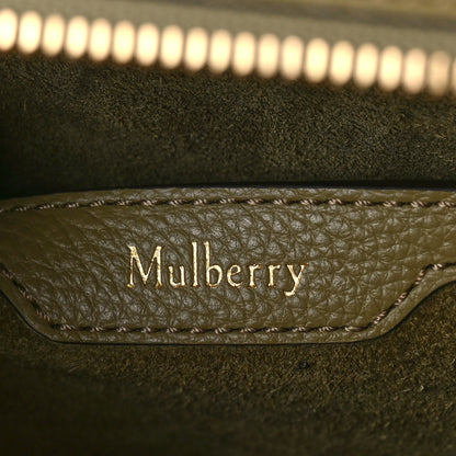 Mulberry Small Classic Grain Mini Zipped Bayswater Green 6 of 8