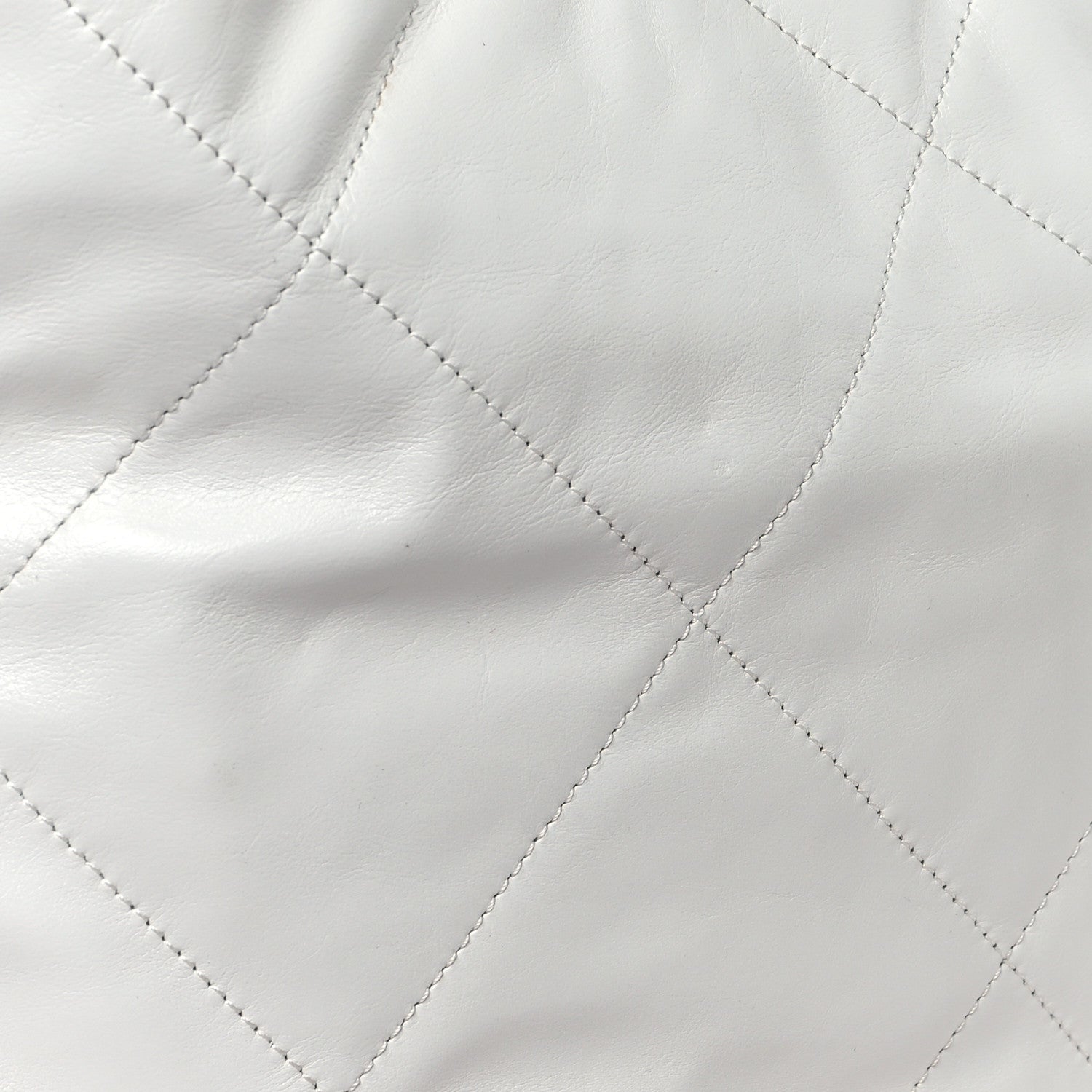 Chanel Shiny Calfskin Quilted Small Chanel 22 White 13 of 13
