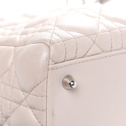 Christian Dior Lambskin Cannage Medium Lady Dior Light Pink 17 of 20