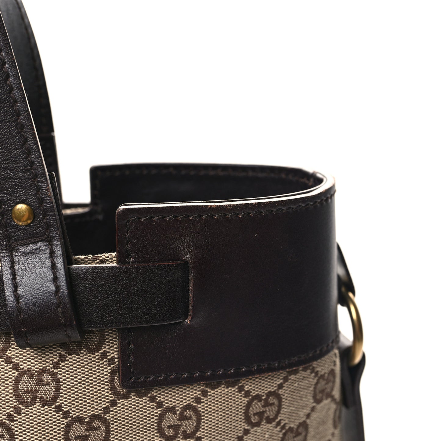 Monogram Tote Brown