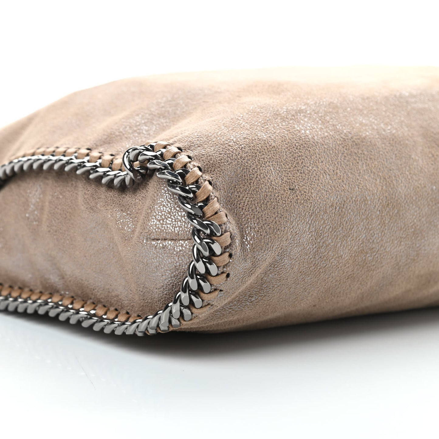 Shaggy Deer Small Falabella Tote Taupe