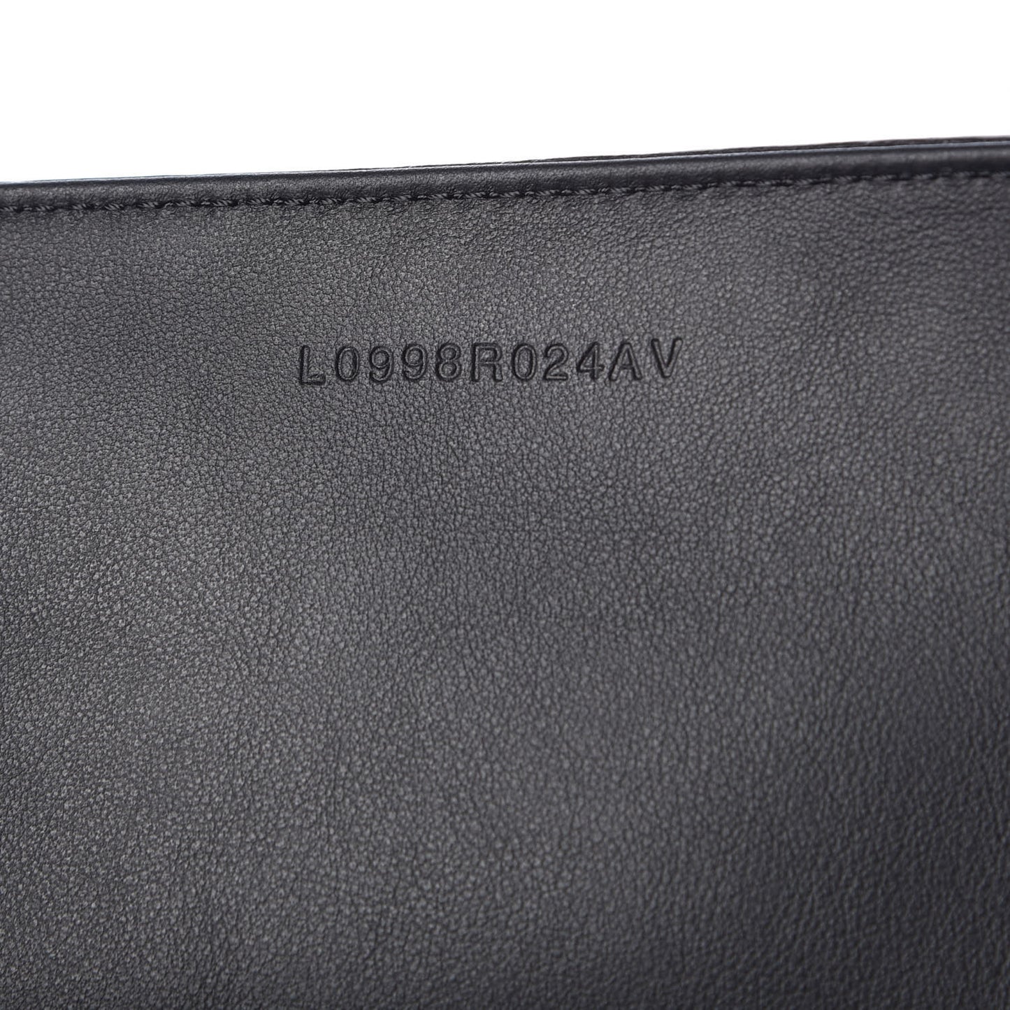 Laminated Calfskin Medium T Tote Anthracite