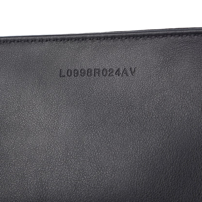 Tom Ford Laminated Calfskin Medium T Tote Anthracite 7 of 11