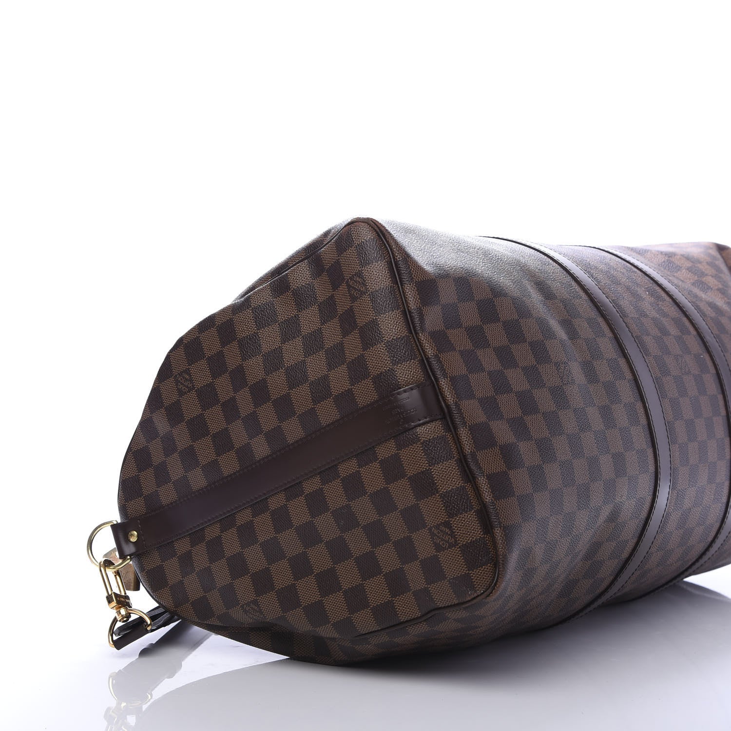 Louis Vuitton Damier Ebene Keepall Bandouliere 55 6 of 11