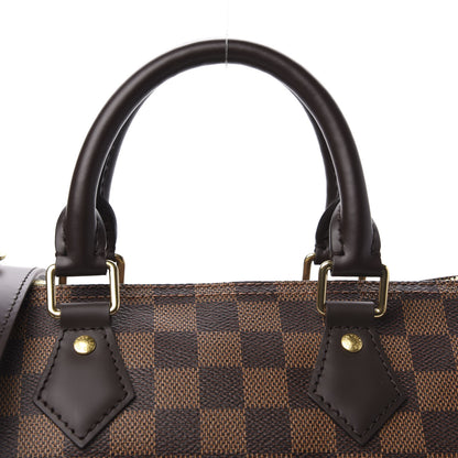 Louis Vuitton Damier Ebene Speedy Bandouliere 25 11 of 12