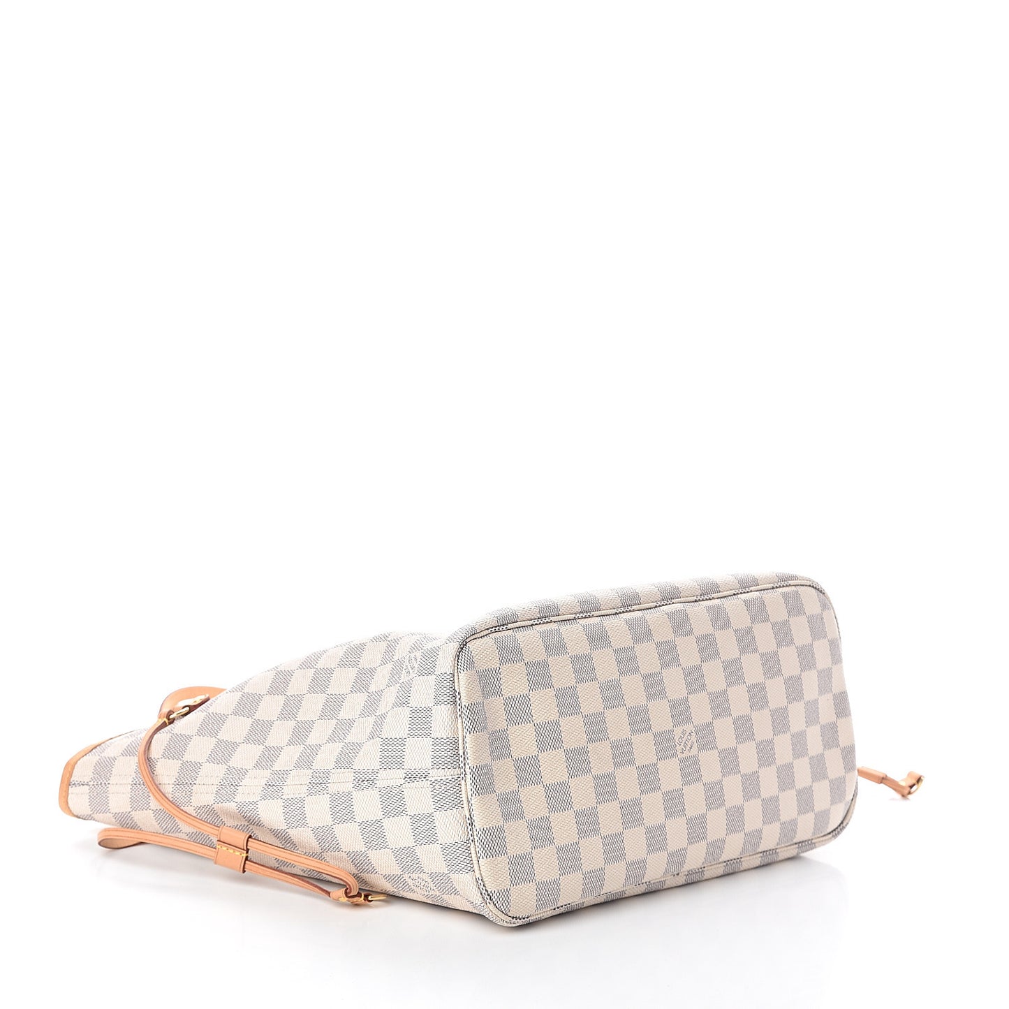 Damier Azur Neo Neverfull MM Rose Ballerine