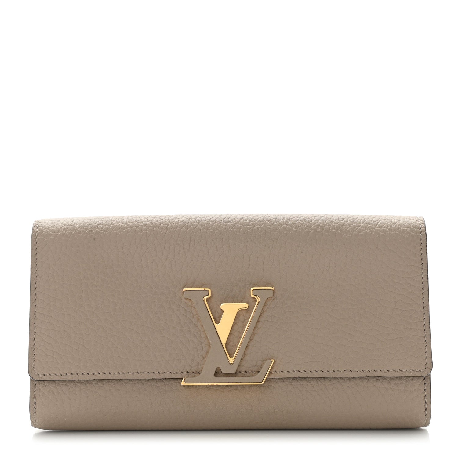 Louis Vuitton Taurillon Capucines Wallet Galet 1 of 9