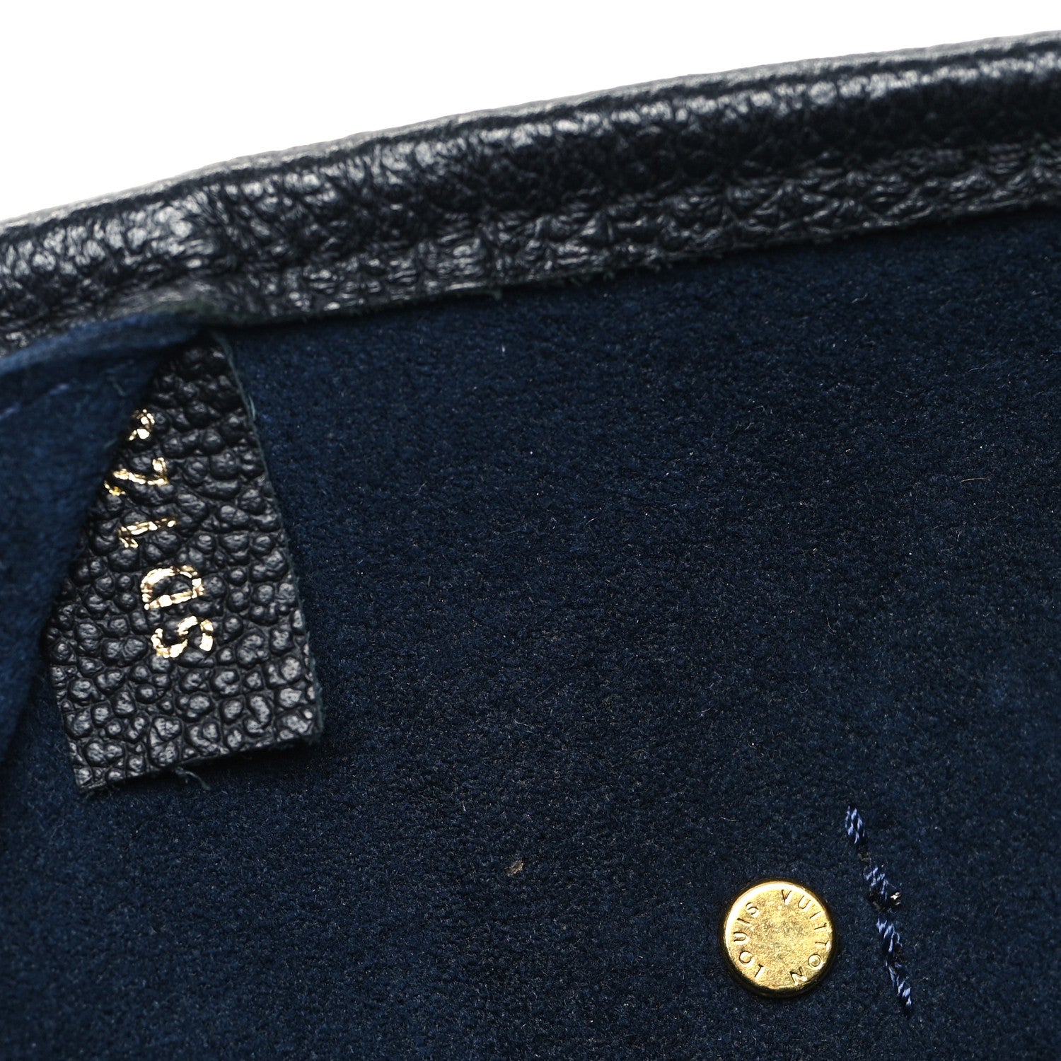 Louis Vuitton Empreinte Monogram Giant Neverfull MM Black 7 of 10