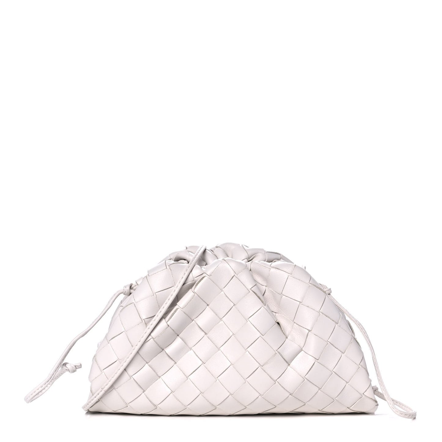 Nappa Intrecciato The Mini Pouch Chalk