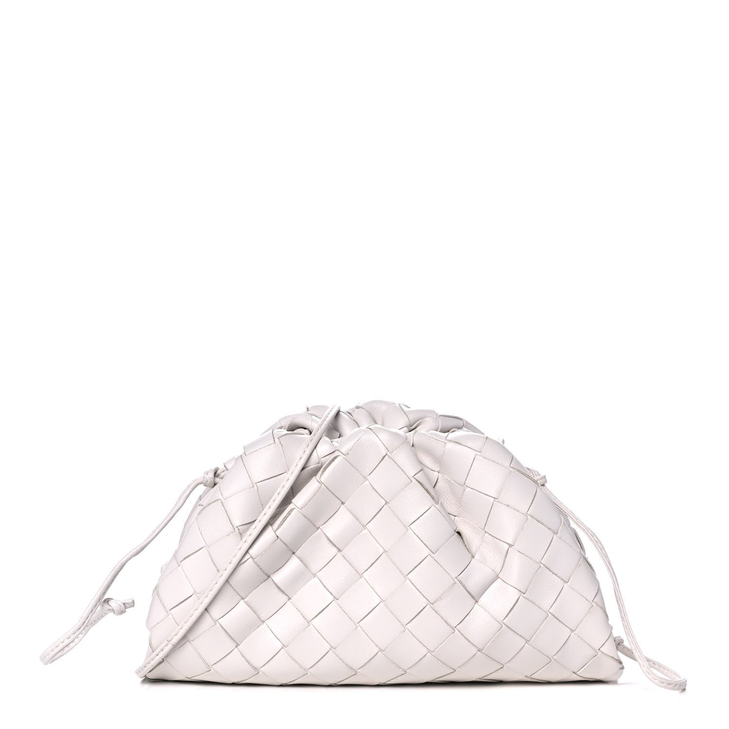 Bottega Veneta Nappa Intrecciato The Mini Pouch Chalk 1 of 10