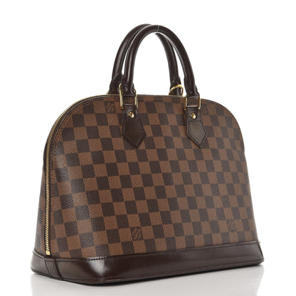 Louis Vuitton Damier Ebene Alma PM 3 of 10