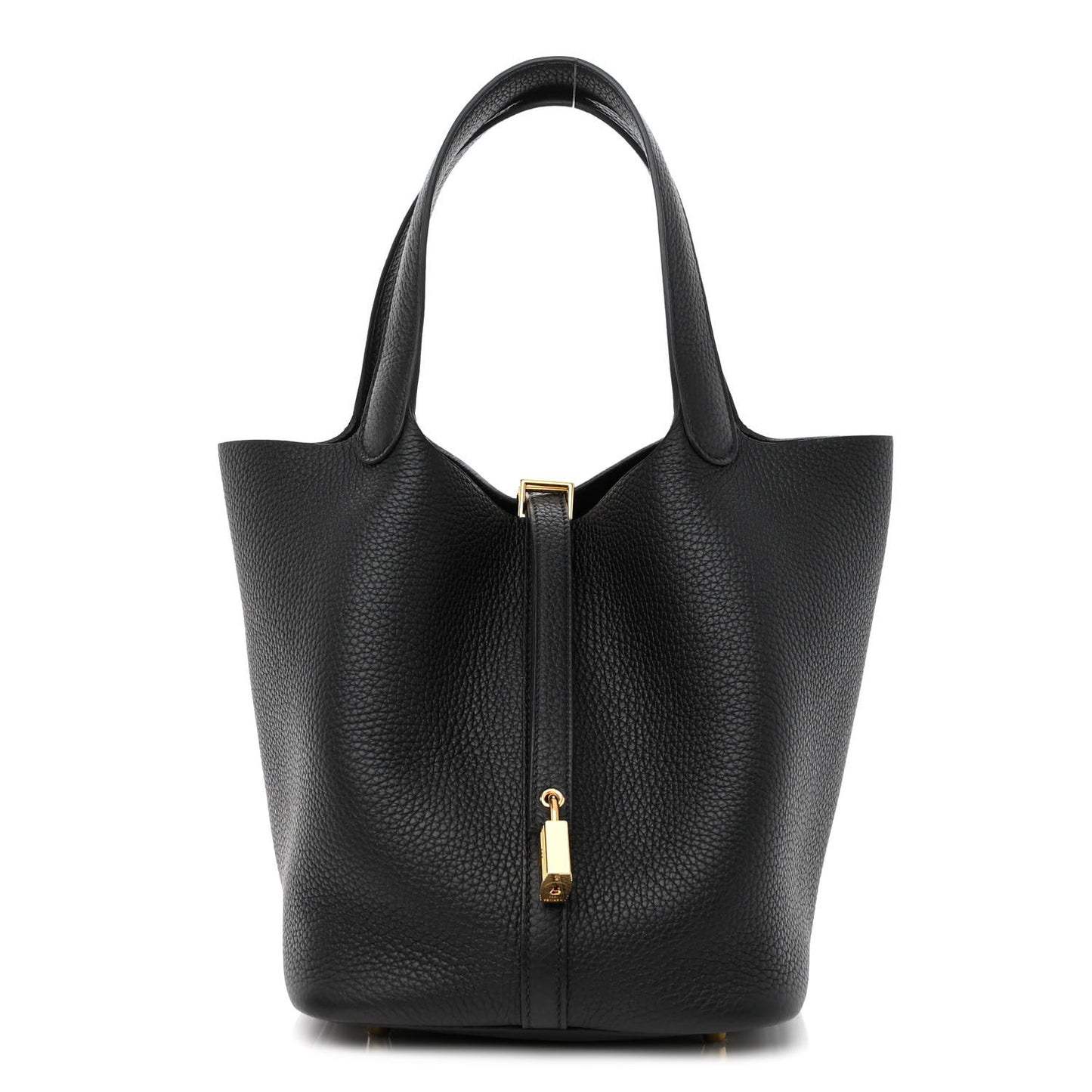 Taurillon Clemence Picotin Lock 22 MM Black