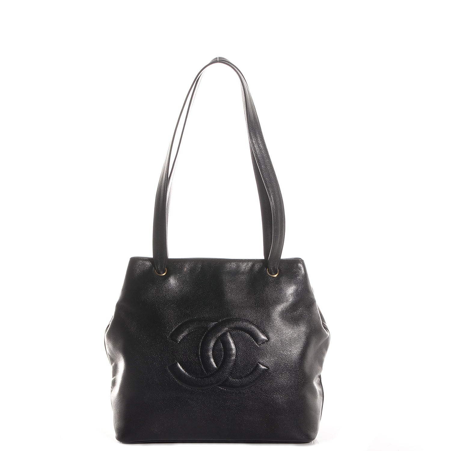 Chanel Caviar CC Shoulder Bag Black 1 of 7