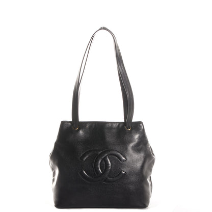 Chanel Caviar CC Shoulder Bag Black 1 of 7