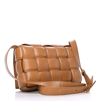 Bottega Veneta Nappa Maxi Intreccio Padded Cassette Crossbody Bag Caramel 2 of 4