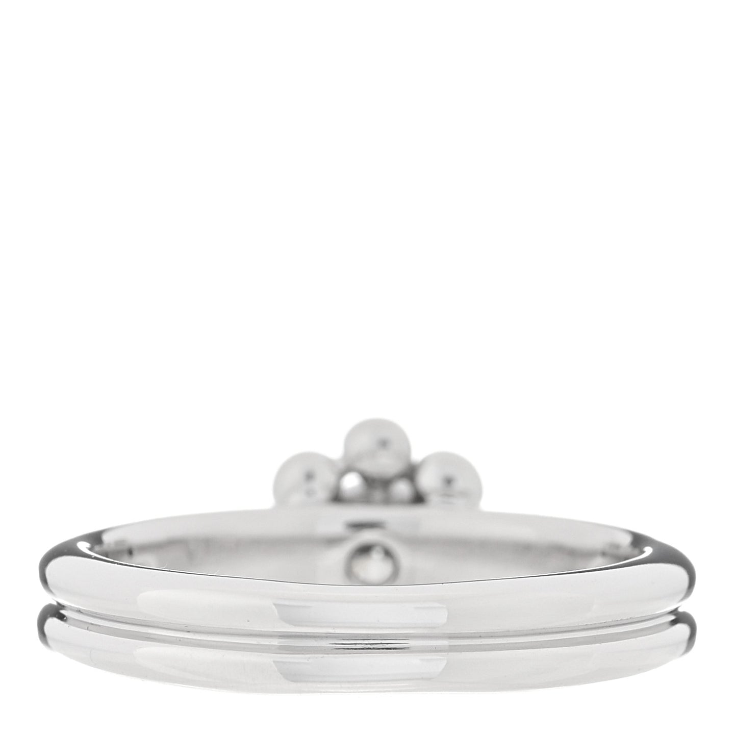 18K White Gold Diamond Paloma Picasso Jolie Flower Ring 49 5
