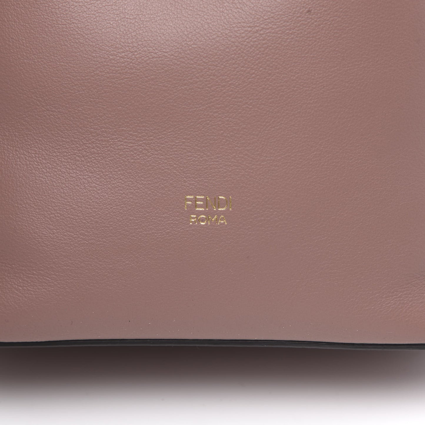 Vitello Grace Matte F is Fendi Grande Mon Tresor Bucket Bag English Rose