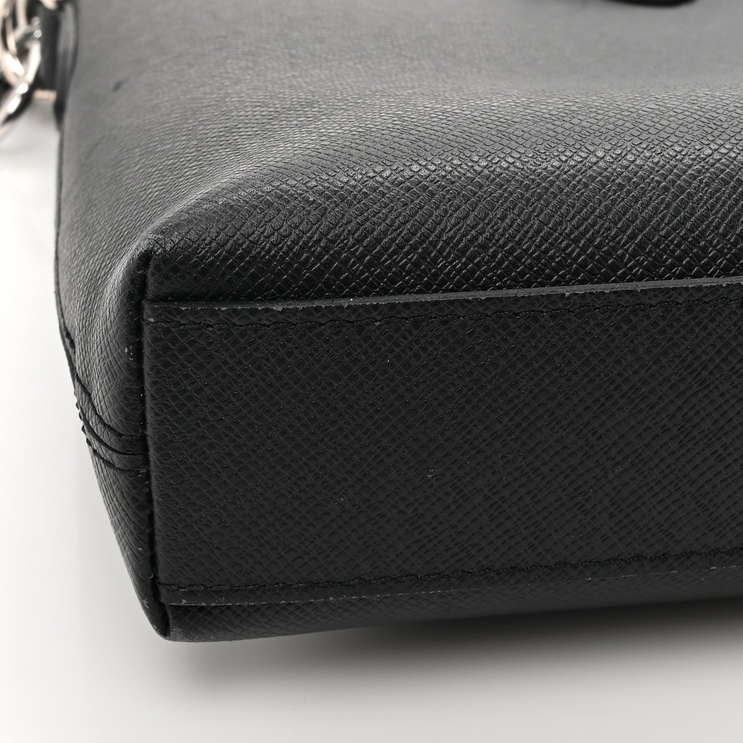 Louis Vuitton Taiga Anton Soft Briefcase Black 11 of 18