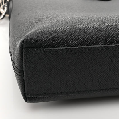 Louis Vuitton Taiga Anton Soft Briefcase Black 11 of 18